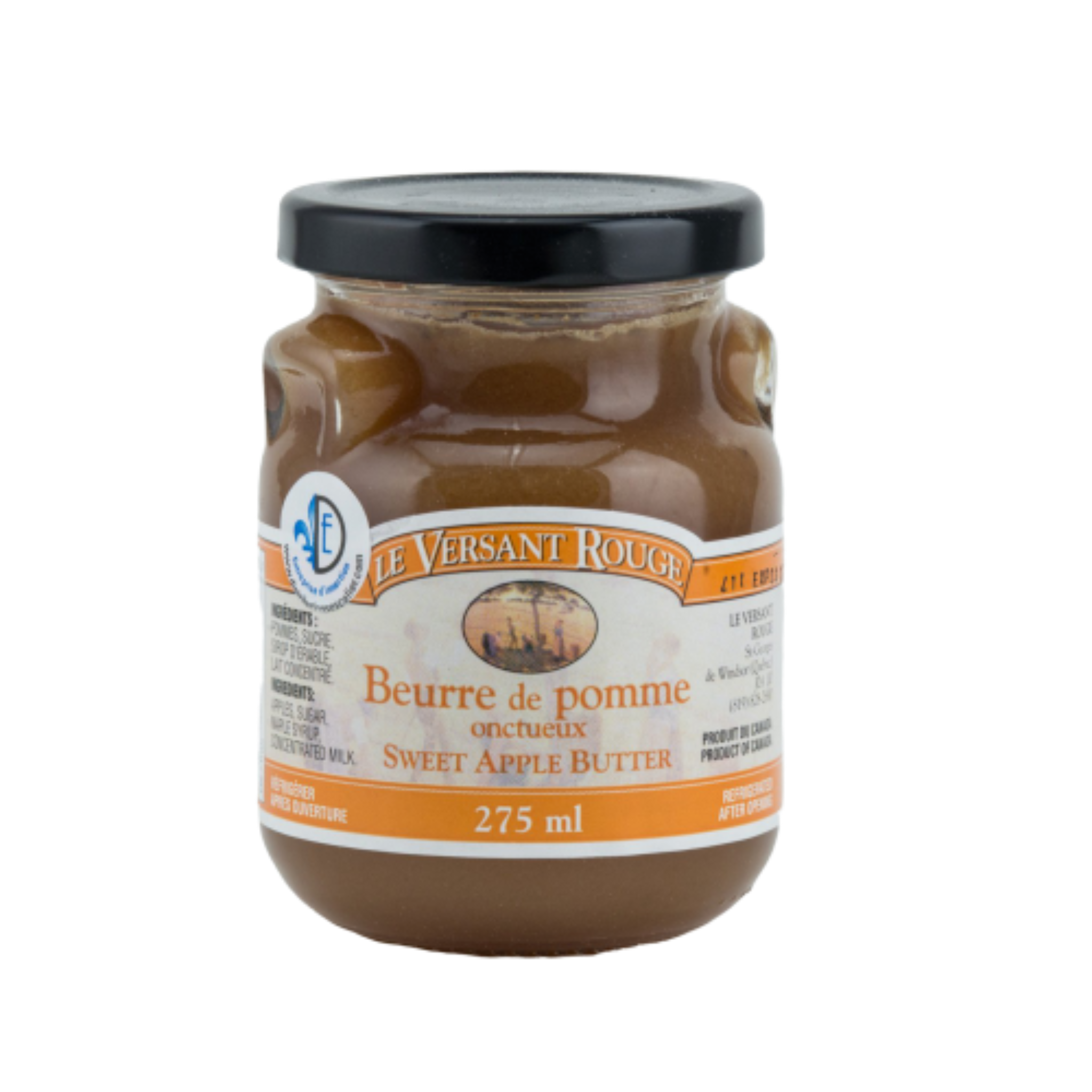 Beurre de pomme Le versant rouge 270 ml