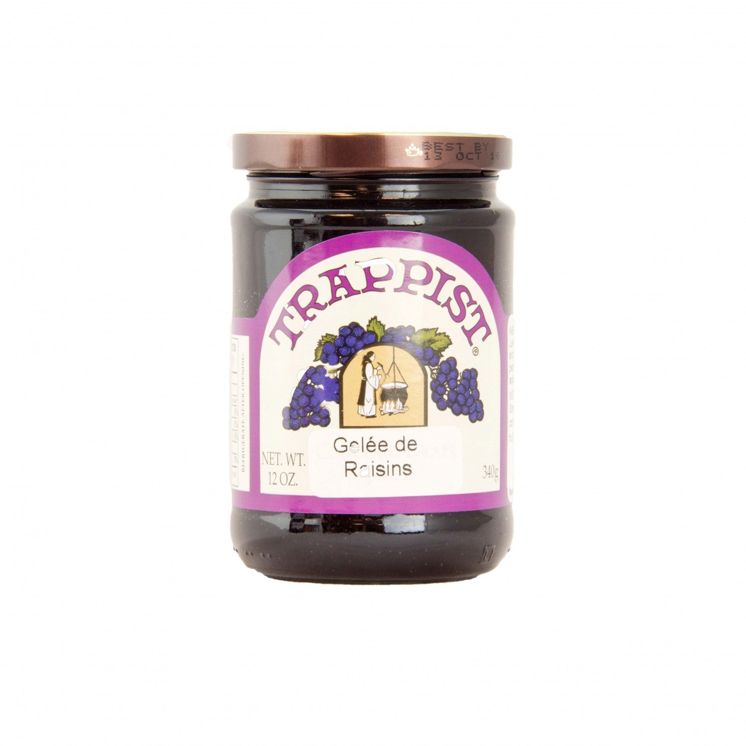 Trappist grape jelly 340 g