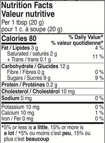 DDM caramel à l'érable