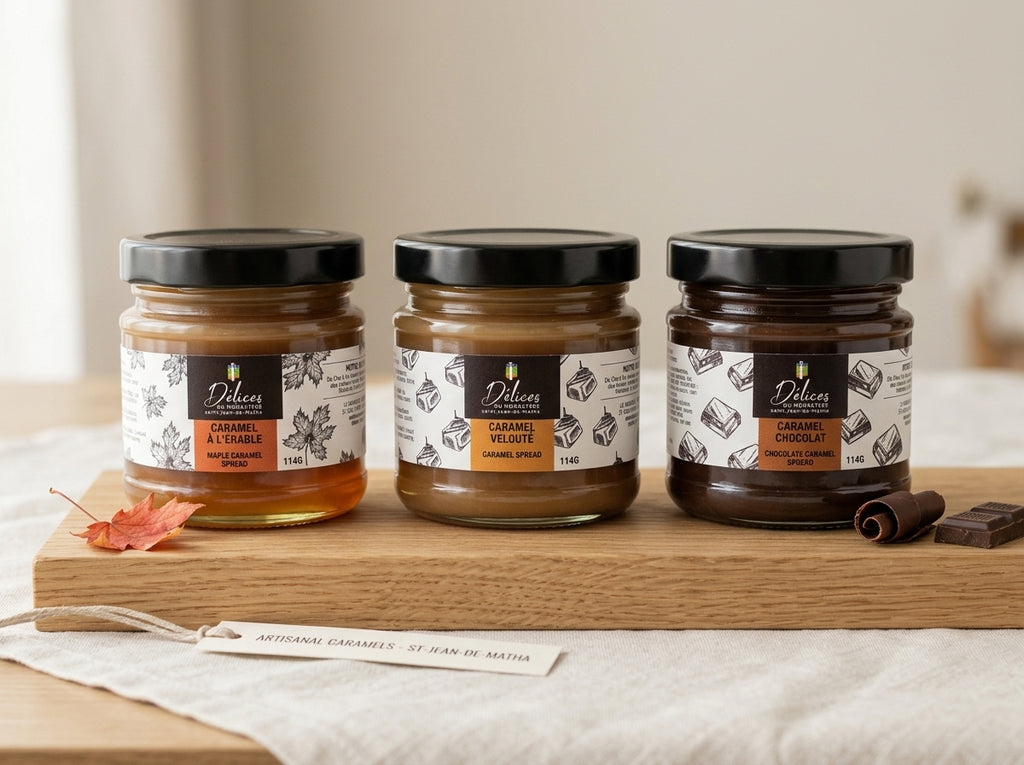 Trio de mini-caramels Traditionnel