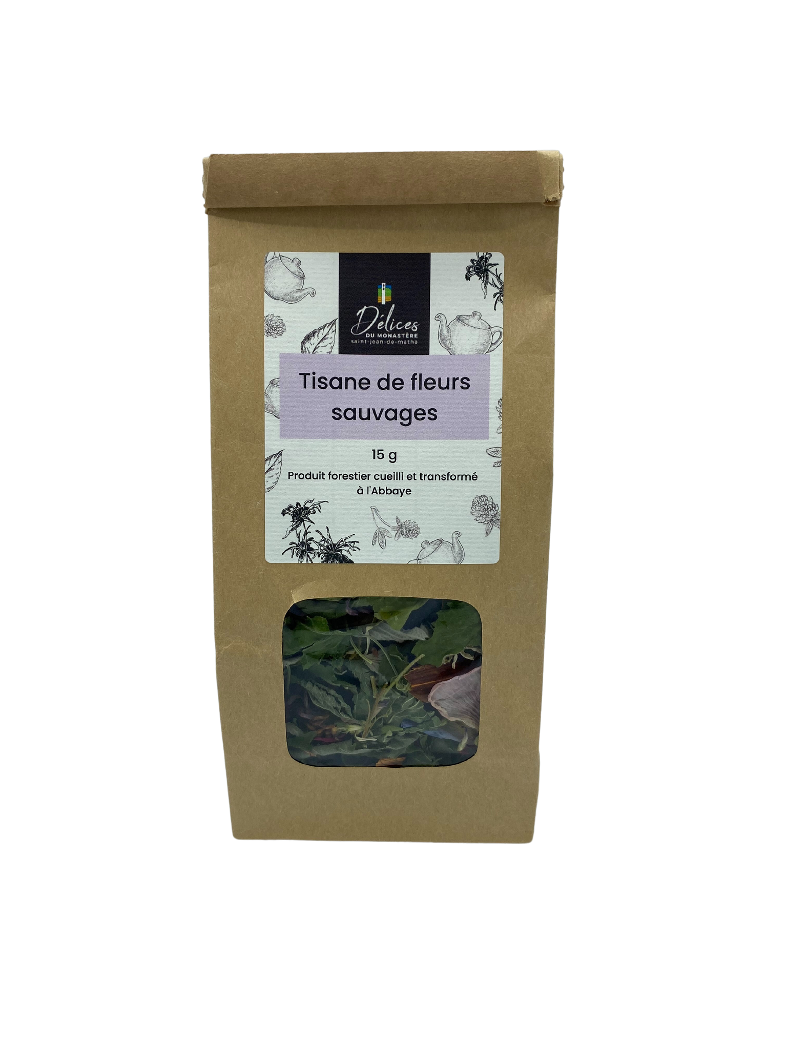 Tisane de fleurs sauvages 15 g