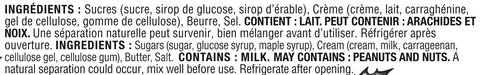 DDM caramel à l'érable