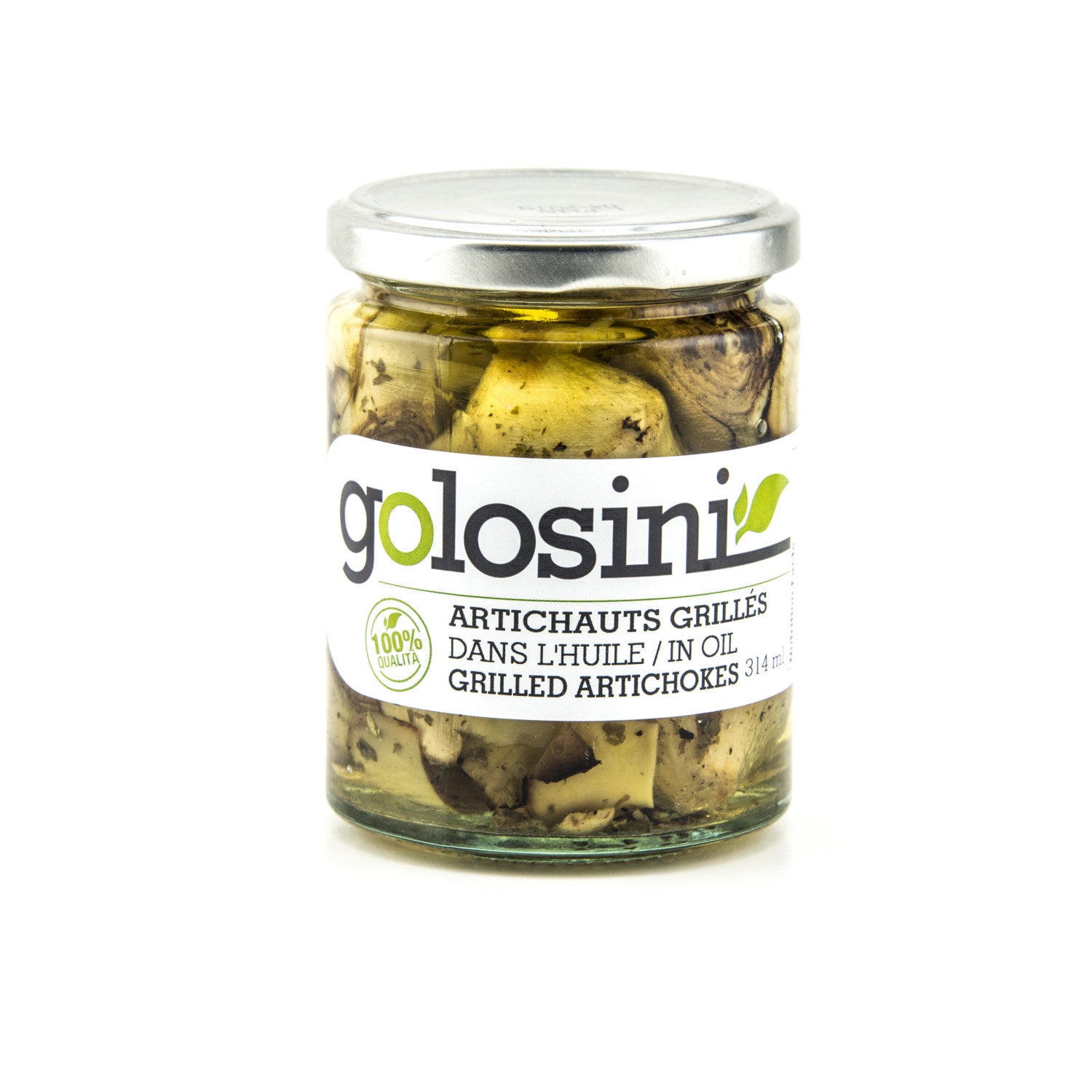 Artichauts grillés dans l'huile Golosini 314 ml
