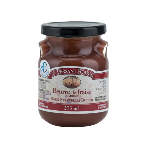 Beurre de fraises  Le versant rouge 275 ml