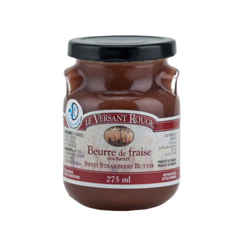 Beurre de fraises  Le versant rouge 275 ml