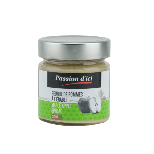 Beurre de pommes à l'érable Passion d'ici 212 ml