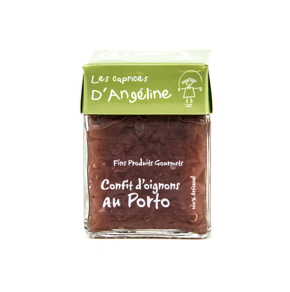 Confit d'oignons au porto Les Caprices d'Angéline 212ml