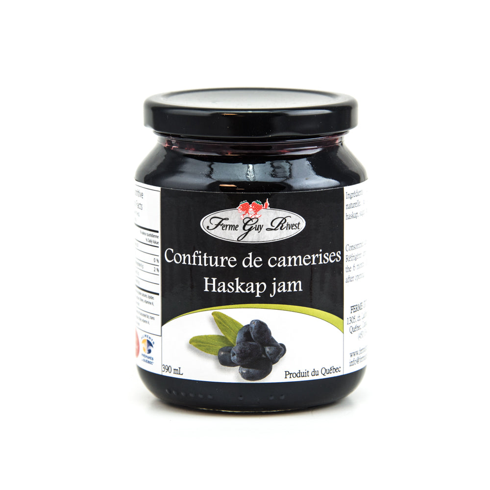 Confiture de camerises 375 ml La Ferme Guy Rivest