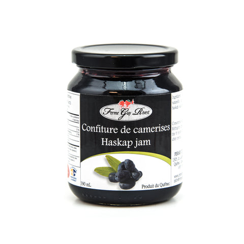 Confiture de camerises 375 ml La Ferme Guy Rivest