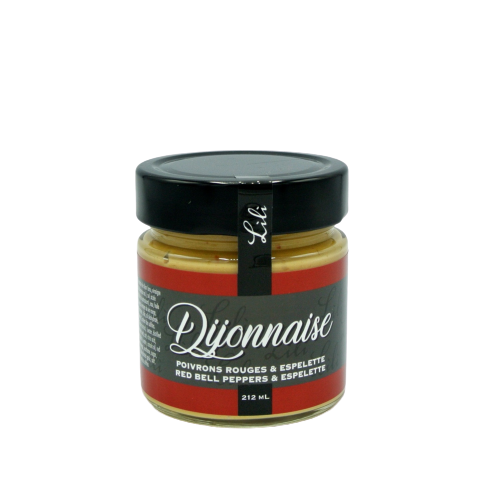 Dijonnaise poivrons rouges et espelette Lili Gourmet
