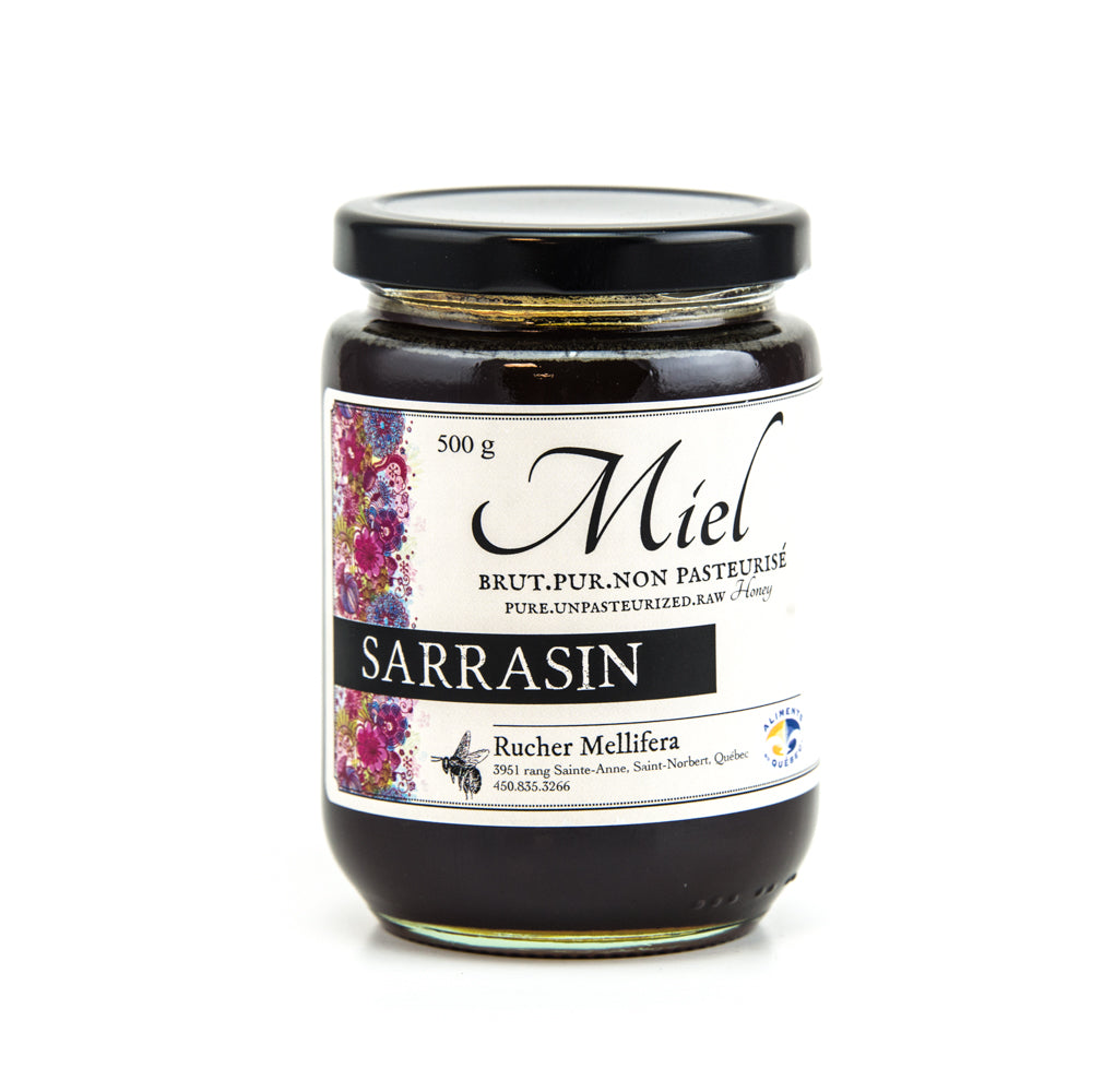 Miel au sarrasin Rucher Mellifera 500 g