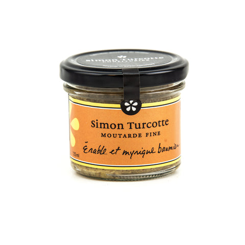 Moutarde fine érable et myrique baumier 125ml
