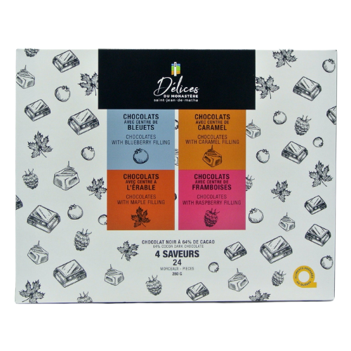 Boîte de chocolats variés 24un