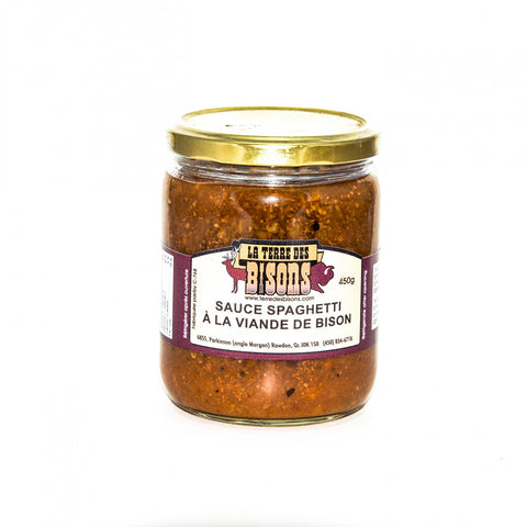 Sauce spaghetti à la viande de bison