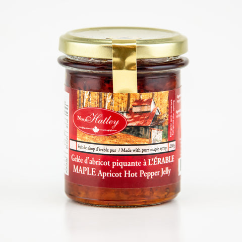 Gelée d'abricot piquante à l'érable North Hatley