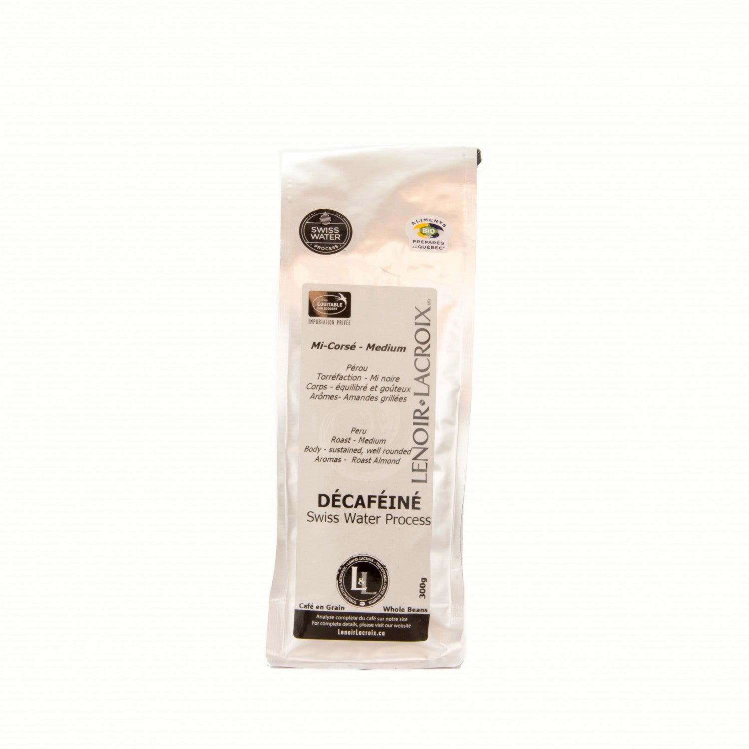 Café Décaféiné Lenoir Lacroix 300 g