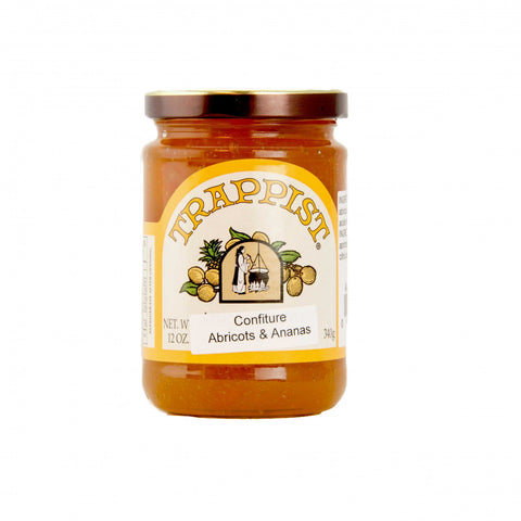 Confiture abricots et ananas Trappist 340 g