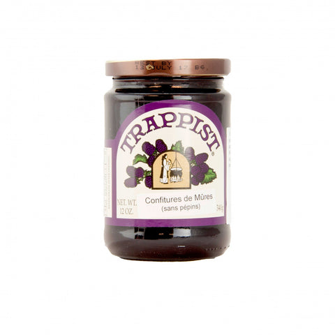 Confitures de mûres (sans pépins) Trappist 340 g