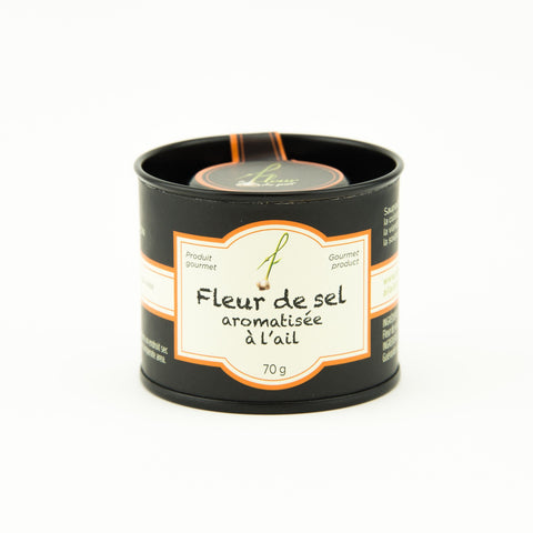 Fleur de sel aromatisée à l'ail À Fleur de Pot 40 g
