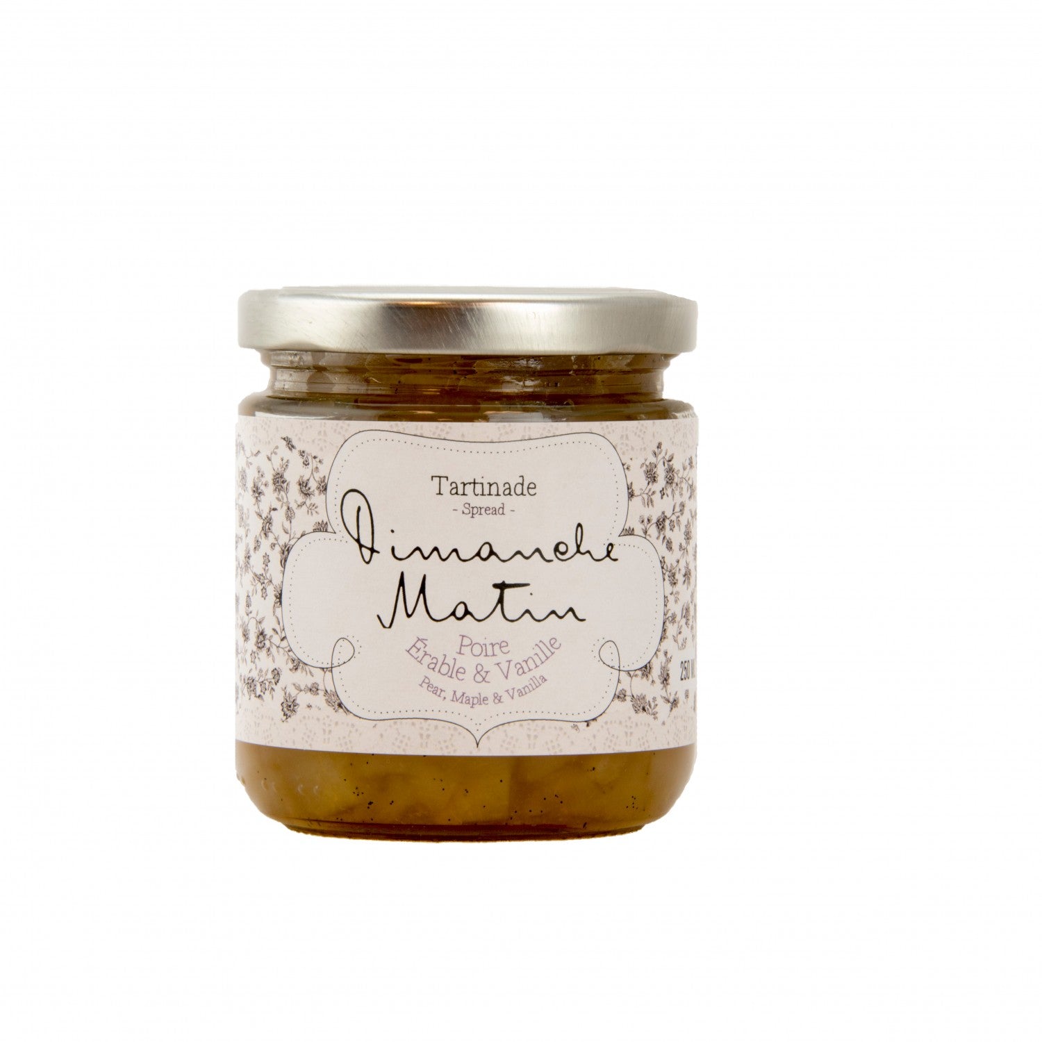 Tartinade poire, érable et vanille 250 ml