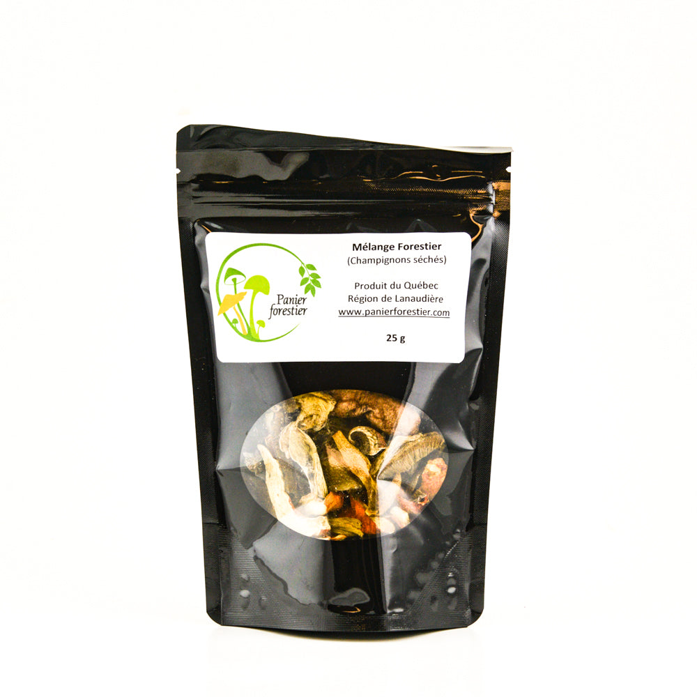Mélange forestier de champignons séchés 25 g