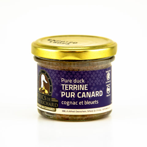 Terrine Pur canard cognac et bleuets 86 g