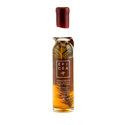 Vinaigrette fraises, menthe et épinette blanche 200ml